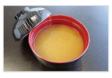 ホットでもゼリーで作った味噌汁