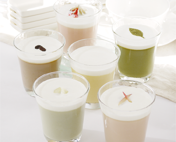 エプリッチドリンクの盛り付け例