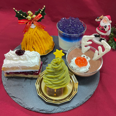 クリスマススイーツプレート