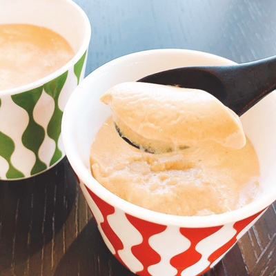 あったかきな粉ミルクプリン