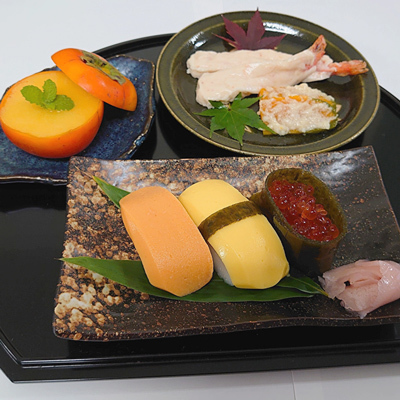 境港サーモンを使った長寿のお祝い膳