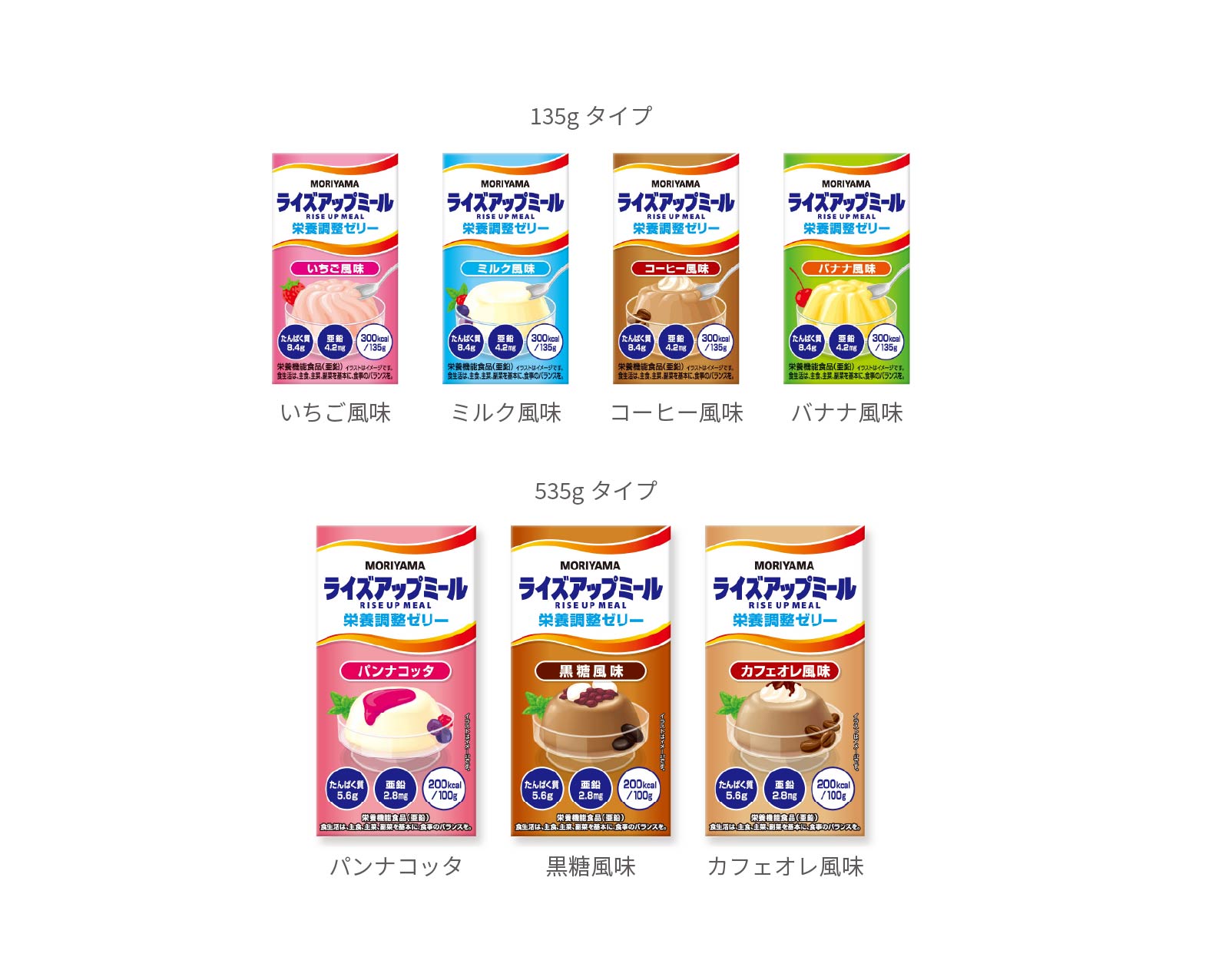 MORIYAMAライズアップミール 栄養調整ゼリー