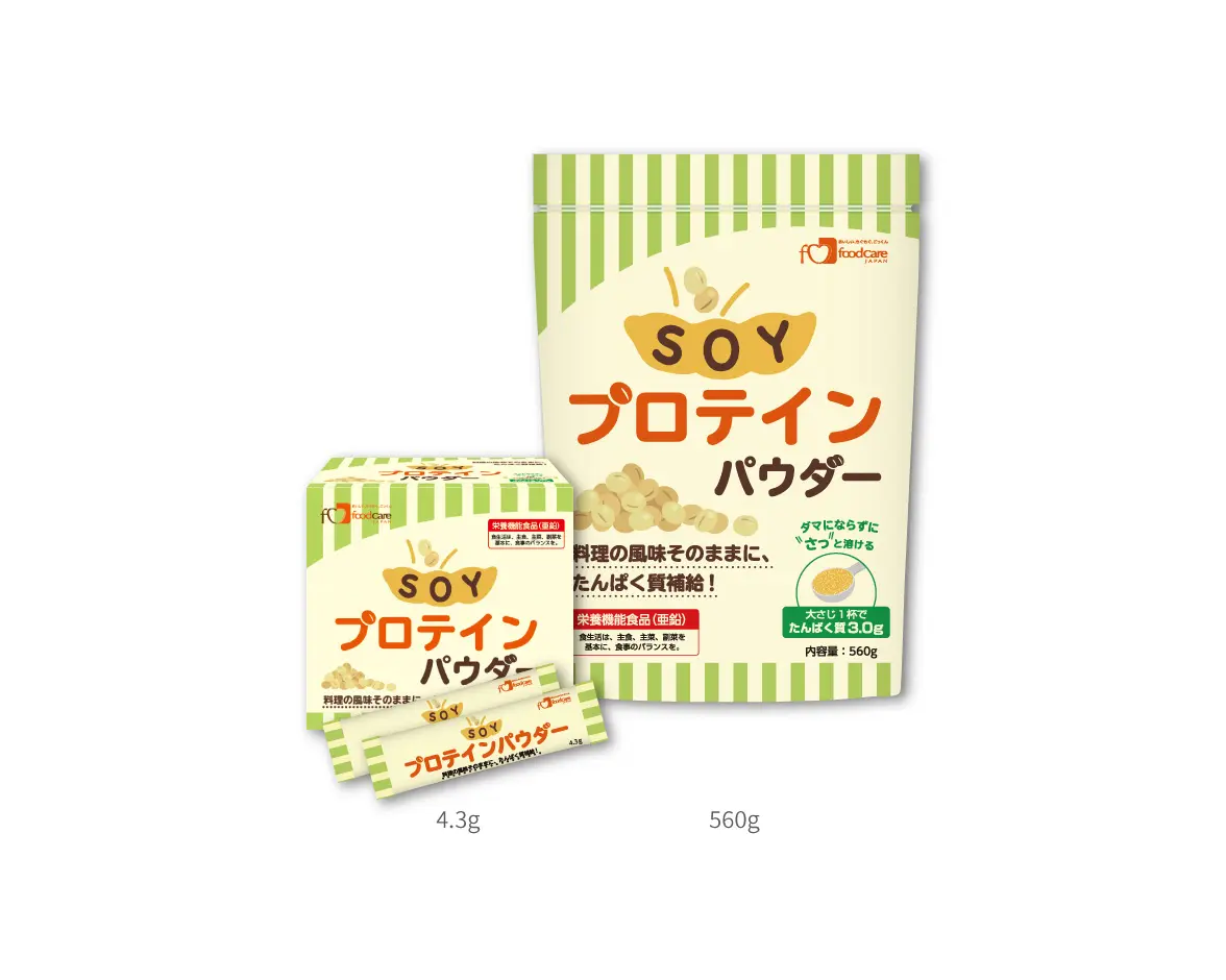 SOYプロテインパウダー | 株式会社フードケア