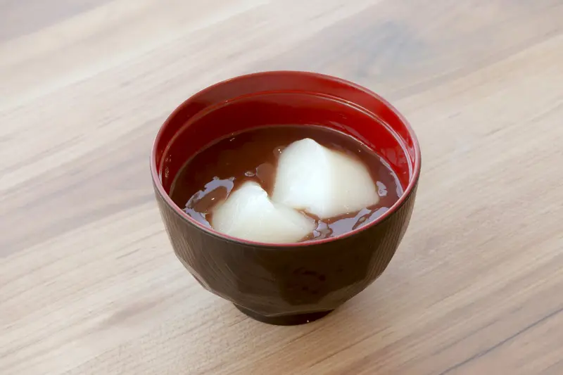 1月行事食｜お餅ゼリーのおしるこ | 介護食品メーカー株式会社フードケア