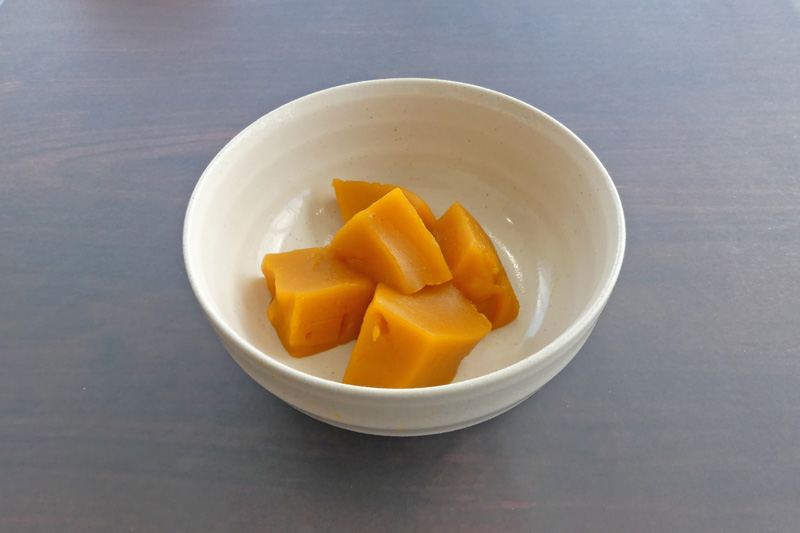 10月行事食｜かぼちゃの煮物ゼリー
